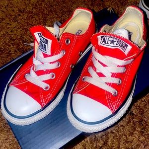 Red converse
